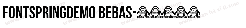 FONTSPRINGDEMO Bebas字体转换
